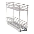 thumbnail image 1 of Household Essentials Glidez Narrow Sliding Organizer, 7", Chrome, 1 of 4