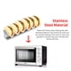 thumbnail image 5 of Estante Para Tacos En Forma De V, Accesorios De Cocina De Acero Inoxidable, Soporte Para Pizza, Estructura Estable Bien Equilibrada Para Estantes Para Perros Calientes Para El Hogar sonducket HA015145-00, 5 of 6