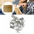 thumbnail image 4 of Picture Hangers, Picture Hanging Tool 50pcs Iron Photo Wall Hanging Hook Frame Hanger with Matching Screws for Painting Mirror Photo Frame, 4 of 7