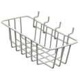thumbnail image 1 of Cesta de alambre pegable Crawford, acero gris, 10,4 cm, WB85, paquete de 1, 1 of 2