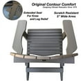 thumbnail image 3 of DuraWeather Poly® Classic King Size Folding Adirondack Chair, 3 of 5