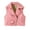 Pink, variant on Kids Leather Jacket Winter Outerwear for Boys Girls 8-15 Years, PU Leather Biker Coat Button Front Sleeveless Vest Shirt Chic European Style Fashion Kids Leather Jacket