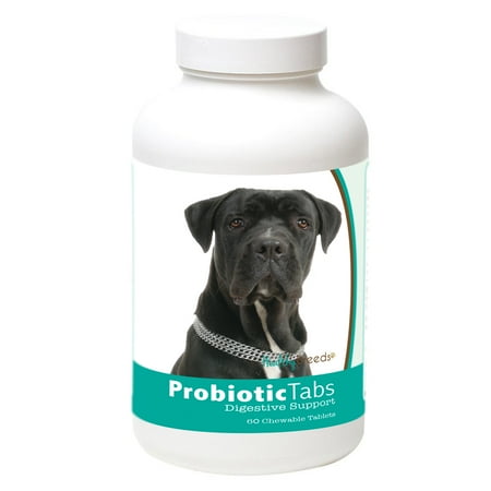 UPC: 0840235119623 | Healthy Breeds Cane Corso Probiotic and Digestive Support for Dogs 60 Count
