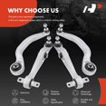 thumbnail image 5 of A-Premium Front Lower Suspension Kit Control Arm Ball Joint Compatible with Tesla 3 2017 2018 2019 2020 2021, 4-PC Set, Replace# 104434100D, 104435400A, 5 of 7
