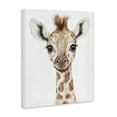 thumbnail image 3 of Stupell Industries Baby Giraffe Big Smile Canvas Wall Art design by Ramona Murdock, 40 x 30, 3 of 7