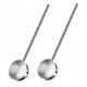thumbnail image 1 of CucharóN de Sopa PequeñO, Cuchara Profunda de Metal de Acero Inoxidable con Vertedor, Cucharones de Salsa de Manejar de 2 Onzas para Cocina, Paquete de 2, 1 of 5