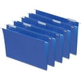 thumbnail image 1 of Purple Hanging File Folders 5 Tab Letter Size Durable Coated Hangers, 1 of 5