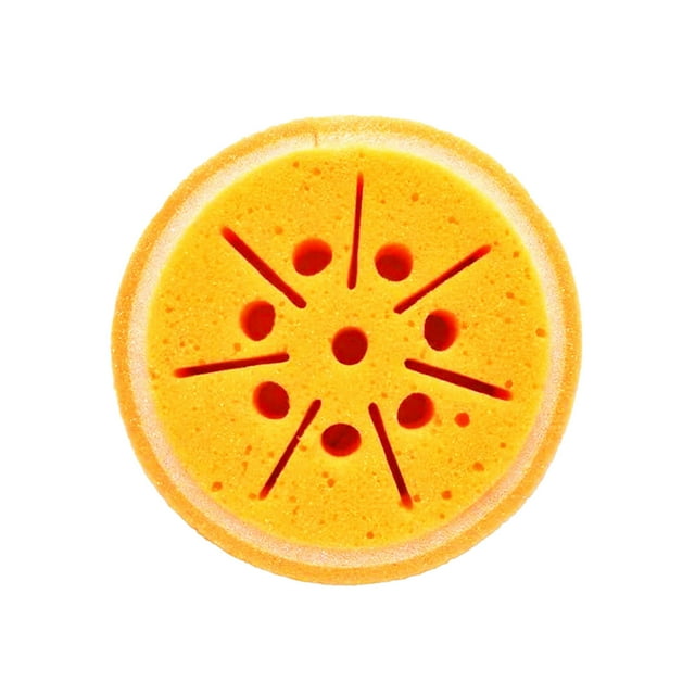 Esponja de cocina 2 Esponja lavavajillas estilo frutas Esponja lavavajillas gruesa Esponja descontaminante fuerte Pack de recambio