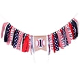 thumbnail image 4 of HINTRMENT 1Pcs Cloth Dining Chair Pull Flag Banner for Ceremonies and Weddings 11.8x6.7x8.3in, 4 of 8