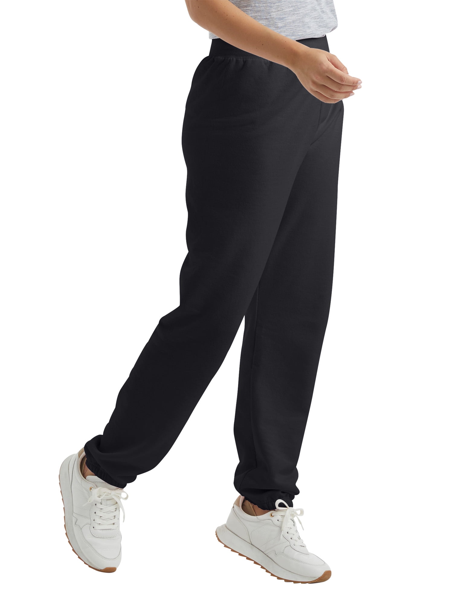 Hanes EcoSmart Women s Fleece Sweatpants with Cinched Cuffs 30 Inseam Sizes S XXL