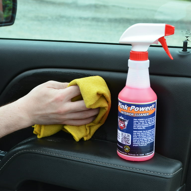 Detail King Pink Power Automotive Interior Cleaner - Quart - Perfect F