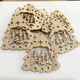 thumbnail image 3 of Manualidades creativas de madera Árbol de Navidad Decoración navideña Adornos de madera Colgante Enviar cuerda de cáñamo, 3 of 6