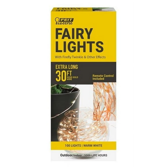 30 ft. LED Fairy String Lights, Warm White - 100 lights