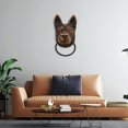 thumbnail image 3 of Simulation Animal Dog Resin Wall Hanging Artwork Room Wall Decoration Ornament Decor - Wolfhound, 3 of 7