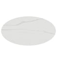 thumbnail image 4 of Miekor Furniture 30"Inch Round Tempered Glass Table Top with marble design,DIY Replacement&Cover Desktop,White Dining Tabletop,Coffee Tabletop,Patio Tabletop,Suitable for Indoor & Outdoor No.9778, 4 of 8