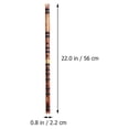 thumbnail image 2 of OULII 1 Pc Six-Hole Flute Accurate Tone Synthetic Horns for Student Practice, 2 of 8