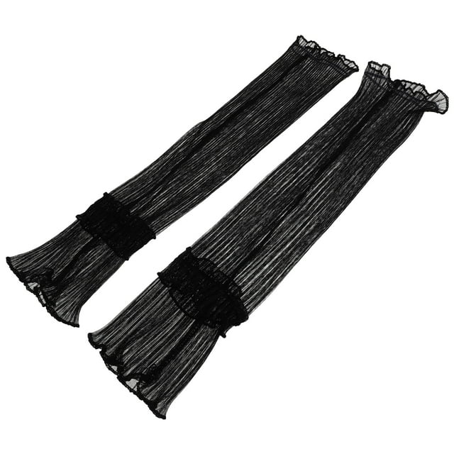 Miangastore Housse de Protection Noire 1 Paire 19.3x3.5x0.1in