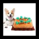 thumbnail image 5 of Estera de Snuffle para Mascotas para Perros, Estera de Snuffle de AlimentacióN de Felpa Zanahoria Rellena, Estera Forrajeo Mascotas de Enriquecimiento para Entrenamiento de Olores, 5 of 5