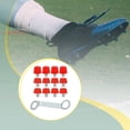 thumbnail image 5 of harayaa 12 Pieces Football Boot Spikes Screw in Threading Screw Non Slip with Wrench Red, 5 of 7
