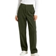 thumbnail image 3 of Diufon Corduroy Pants Women Elastic High Waist Straight Leg Pant Baggy Fall Winter Warm Trousers with Pockets, 3 of 8