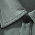 thumbnail image 4 of cfhntfmh Oversized Sweatshirt for Men Plus Size Loose Long Sleeve Buttons Collared Pullover Shirts Casual Color Block Tops, 4 of 4