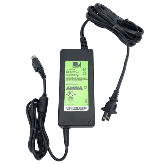 Pre-Owned DirecTV AT&T AC/DC Power Supply Adapter 12V 4A 48W EPS44R3-15