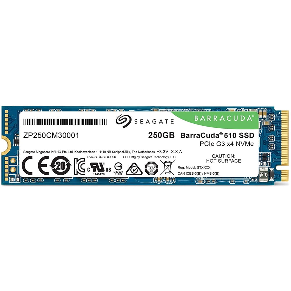 Køb krig banjo Seagate Barracuda 510 250GB SSD Internal Solid State Drive – PCIe Nvme 3D  TLC NAND for Gaming PC Gaming Laptop Desktop - Walmart.com