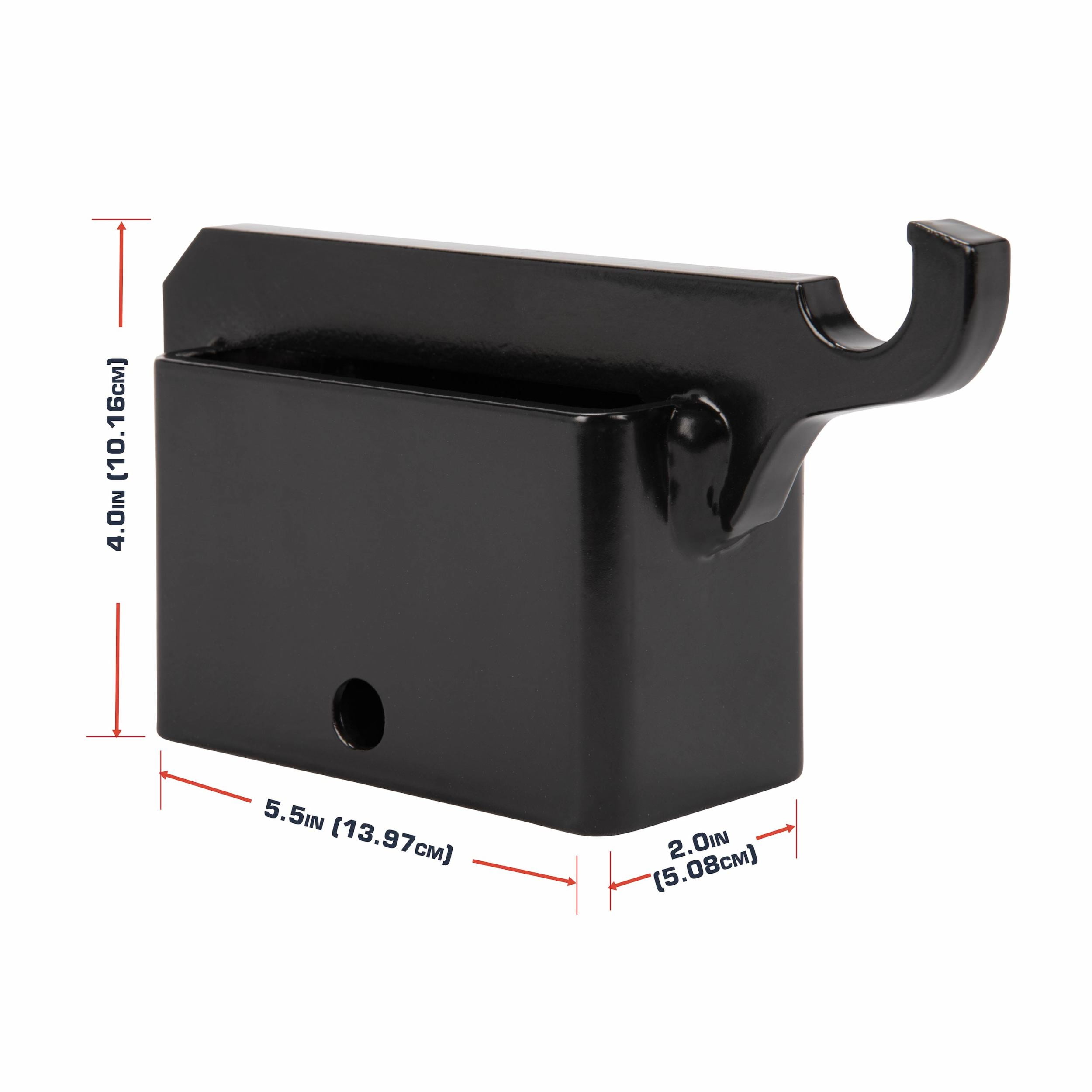 Ez Aim Steel Gong Shooting Target Hanging Hook, for 2" X 4" Mount, 2.1 lbs., Black, Steel Targets Holder