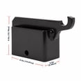thumbnail image 3 of Ez Aim Steel Gong Shooting Target Hanging Hook, for 2" X 4" Mount, 2.1 lbs., Black, Steel Targets Holder, 3 of 19