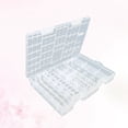 thumbnail image 3 of CIMAXIC Multifunctional Clear Portable Hard Plastic Battery Storage Case Battery Holder Battery Storage Box for 8 x Batteries - Large Size,9.96"X6.5"X1.42", 3 of 4