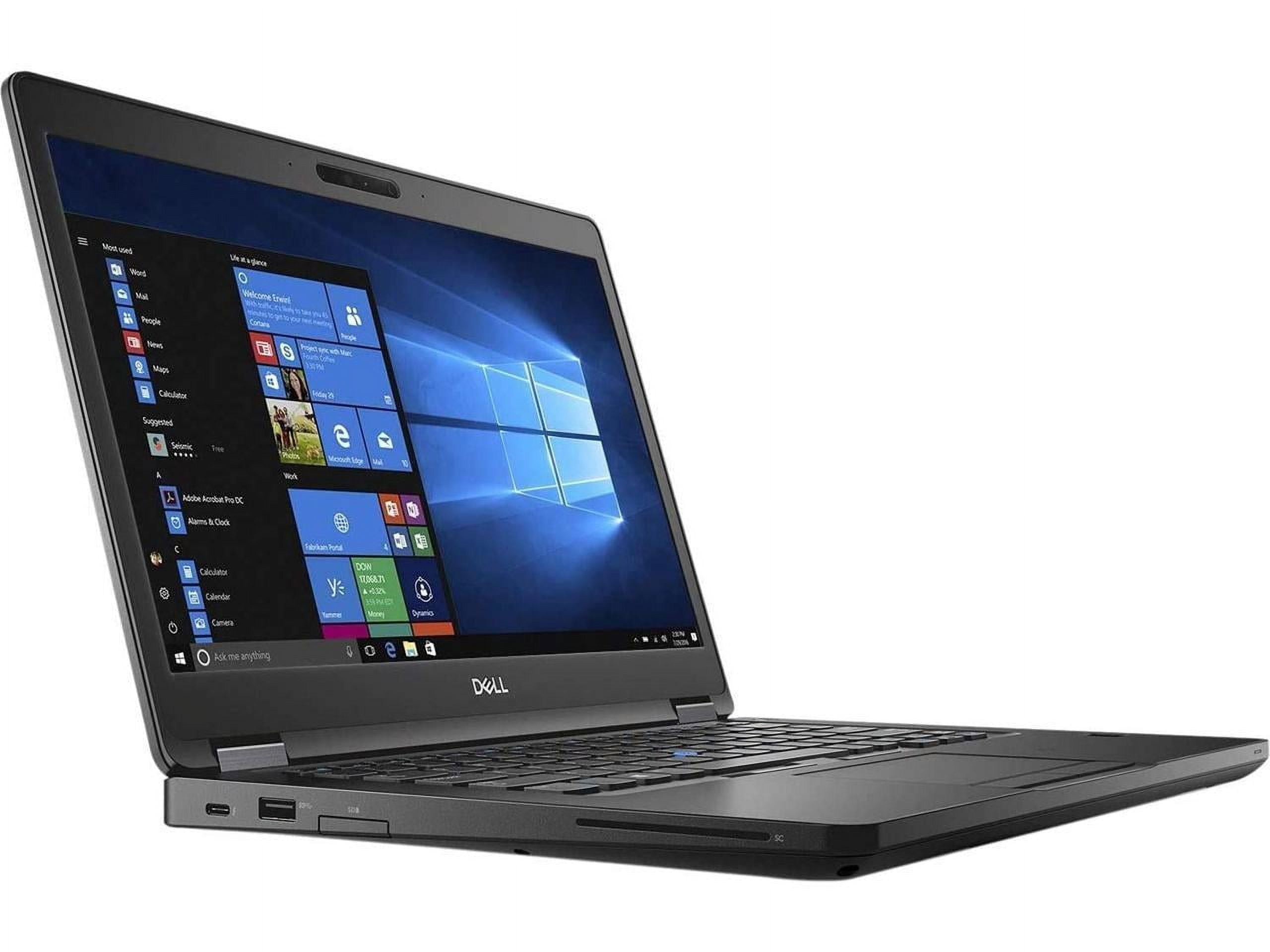 DELL Latitude 5490 Laptop Intel Core i5-8350U (1.70GHz) 16GB Memory 256 GB SSD Intel UHD Graphics 620 14.0" FHD Windows 10 Pro