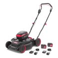 thumbnail image 3 of Hyper Tough 2x20 Volts 18‘’ Cordless Lawn Mower (2*6.0Ah Batteries), 3 of 4