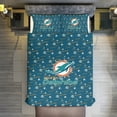 thumbnail image 5 of Miami Football Bedding Set Comforter Cover Set 3D Duvet Cover Bedspread Cover Quilt Cover with 1 Duvet Cover and 2 Pillowcases, No Comforter, 86"x70", 5 of 6