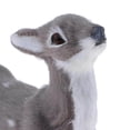 thumbnail image 4 of Simulation Élan de Noël en Peluche Renne Cadeaux Modèle de Cerf Jouet Gris Support Féminin, 4 of 7
