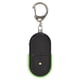 thumbnail image 1 of Alarma antipérdida con silbato y luz LED, recargable, buscador de llaves GPS verde, 1 of 8