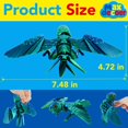 thumbnail image 4 of Figura de loro articulada impresa en 3D Maxdecoer con alas móviles, 4 of 9