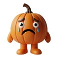 thumbnail image 1 of Halloween Pumpkin Statue Desktop Resin Pumpkin Statue Desktop Logo Halloween Party Shelf Interior, 1 of 4