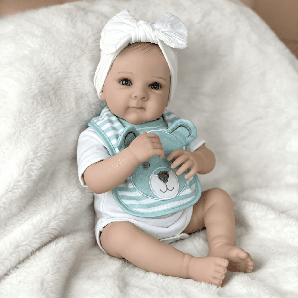 Dayoff Kids Lifelike Reborn Baby Dolls - 19 Inch Realistic Baby Doll (No Accessories) For Kids Age 3+