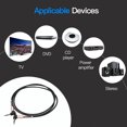 thumbnail image 4 of Cable de audio 90 grados 3,5 mm macho a 3,5 mm macho Jack adaptador conector auxiliar Likrtyny Para estrenar, 4 of 6