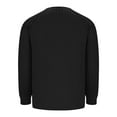 thumbnail image 5 of MESSUEN Crew Neck Sweater for Women Ribbed Long Sleeve Tops for Women Tunics Tops for Women Tops for Women Summer Women Shirts Casual Sweaters Women Basics Womens Tank Tops Black L, 5 of 9