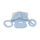 thumbnail image 2 of Pantalones con tirantes para muñecas de 2 piezas con sombrero Baoblaze Azul, 2 of 8