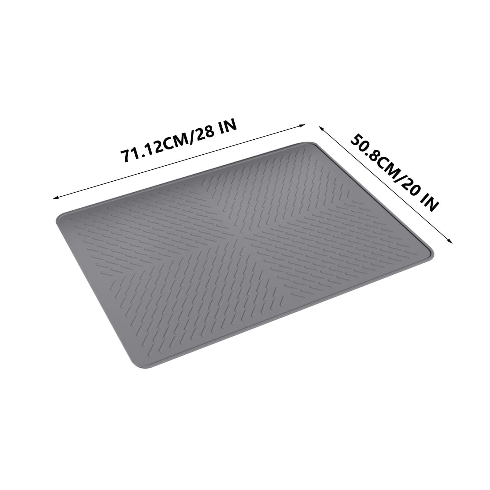 Tunhigl Silicone Electric Stove Cover Heat Resistant Stove Top Protector Glass Cooktop Cover Gray