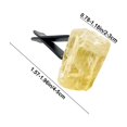 thumbnail image 3 of onlyliua ¡ Liquidación de Ofertas de Hoy! Clip Tobera de Coche de Cristal Piedra Sin Pulir de Piedra Natural Clip Decorativo de Personalidad de Coche, 3 of 6