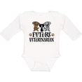 thumbnail image 3 of Inktastic Vet Future Veterinarian in Training Boys or Girls Long Sleeve Baby Bodysuit, 3 of 5