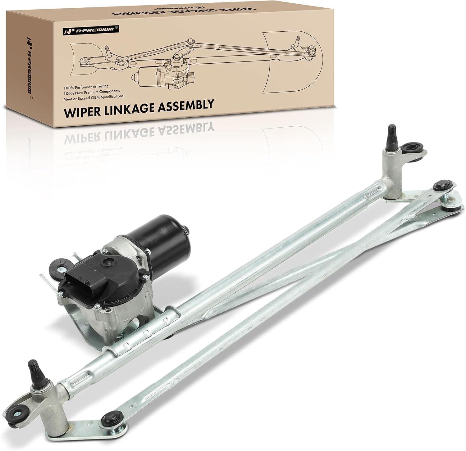 Dorman 602-466AS Windshield Wiper Motor and Linkage Assembly for