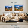 thumbnail image 4 of Elephant Stock Autumn In New Hampshire Wall Art - Horizontal Canvas Wall Art - Living Room Wall Decor - Nature Canvas - Blue And Orange Decor - 45" x 30", 4 of 8