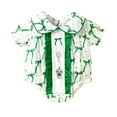 thumbnail image 1 of Body Boy 3 Month Old Girls Short Sleeve Prints Romper Ruffles Bodysuits Clothes, 1 of 6