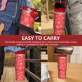 thumbnail image 7 of Christmas 30oz Handheld Travel Tumbler with Handle – Double Wall Stainless Steel Insulated Cup, Flip Straw Lid, Leak-Proof & BPA-Free for Hot and Cold Drinks – Durable Coffee & Juice Mug Black, 7 of 7
