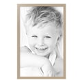 thumbnail image 2 of ArtToFrames 22" x 35" Natural Oak Picture Frame, 22x35 inch Brown MDF Poster Frame (WOM-4299),  Pack, 2 of 8