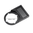 thumbnail image 2 of Uxcell Tablero de aviso con botón pulsador de plástico de 22 mm de diámetro negro, paquete de 10, 2 of 5